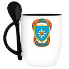 Кружка с ложкой