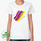 Женская футболка органик