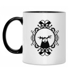 Кружка двухцветная