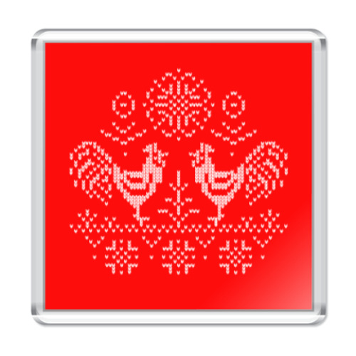 Магнит Год петуха