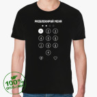 Мужская футболка органик