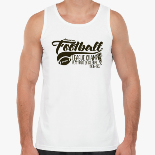 Майка с принтом футбол американский