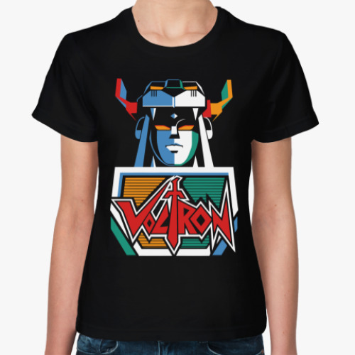 Женская футболка с принтом Вольтрон
