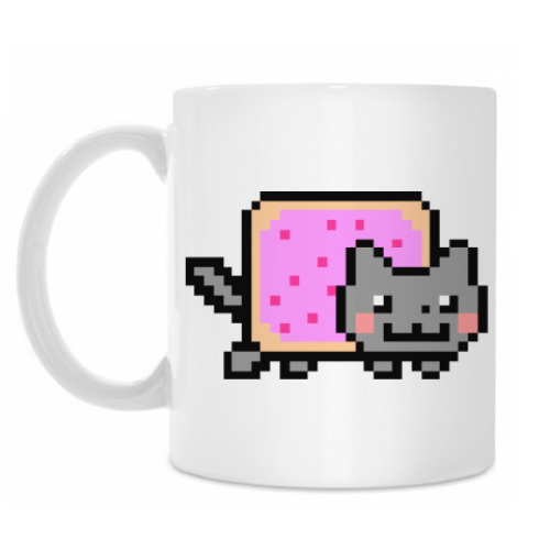 Кружка с принтом Nyan Cat