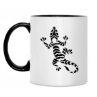 Кружка двухцветная