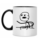 Кружка двухцветная