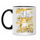 Кружка двухцветная