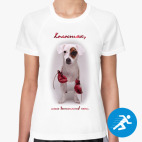 Женская спортивная футболка