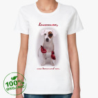 Женская футболка органик