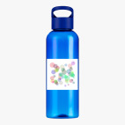 Прозрачная спортивная бутылка