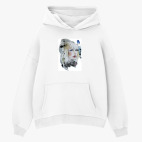 Толстовка худи оверсайз