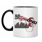 Кружка двухцветная