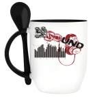 Кружка с ложкой