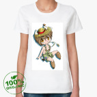 Женская футболка органик