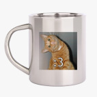 Кружка металлическая