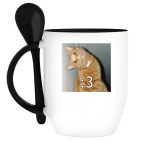 Кружка с ложкой