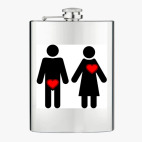 Фляжка стальная