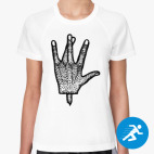 Женская спортивная футболка