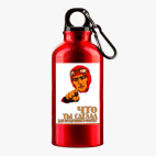 Металлическая бутылка 400 мл UV-DTF