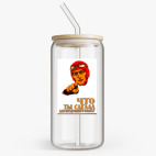 Банка с бамбуковой крышкой