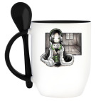 Кружка с ложкой