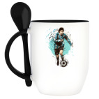 Кружка с ложкой