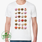 Мужская футболка органик