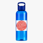 Прозрачная спортивная бутылка