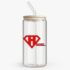 Банка с бамбуковой крышкой