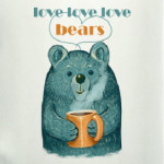 Медведь с кружкой