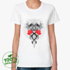 Женская футболка органик