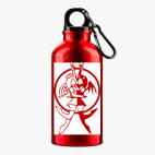 Металлическая бутылка 400 мл UV-DTF