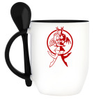 Кружка с ложкой