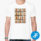 Мужская спортивная футболка