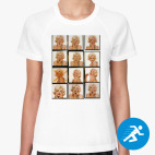 Женская спортивная футболка