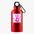 Металлическая бутылка 400 мл UV-DTF