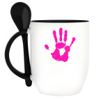 Кружка с ложкой