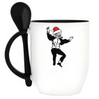 Кружка с ложкой