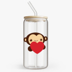 Банка с бамбуковой крышкой