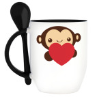 Кружка с ложкой