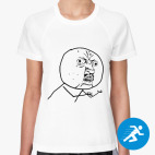 Женская спортивная футболка