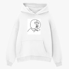 Толстовка худи оверсайз