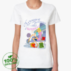 Женская футболка органик