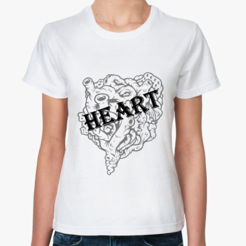 Классическая футболка Heart