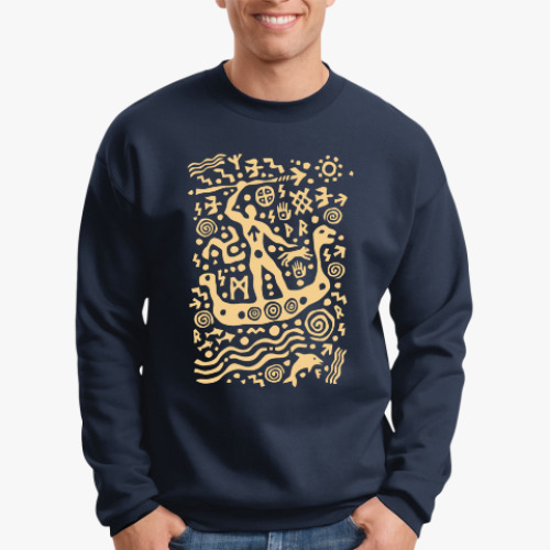 Свитшот с принтом Tribal