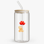 Банка с бамбуковой крышкой