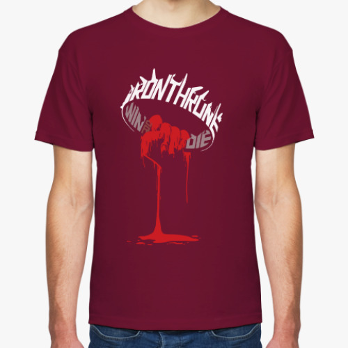 Футболка с принтом Железный трон . Игра престолов