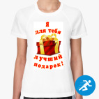 Женская спортивная футболка