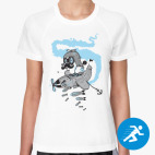 Женская спортивная футболка