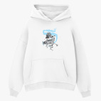 Толстовка худи оверсайз